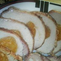 Pieczeń - Schab musztardowy z morelą kasiuli