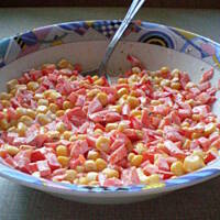 Trójkolorowa sałatka