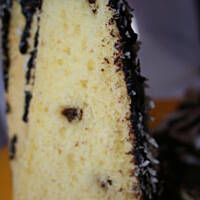 Baba gotowana  z polewą czekoladową zawsze udana kasiuli