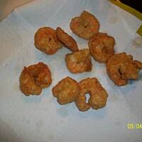 Krewetki w ciescie piwnym na ostro