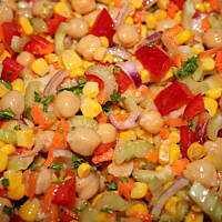 Sałatka Wegetariańska Kolorowa