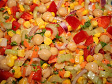 Fot. Alicja64, Sałatka Wegetariańska Kolorowa