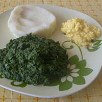 Szpinak ze śmietaną