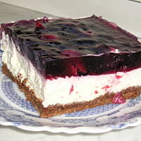 malaga na spodzie nutellowym