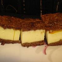 Sernik Isaura - czarno - biały