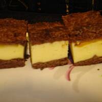 Sernik Isaura - czarno - biały