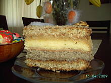 Fot. osulka, Placek Przypadek z boską masą orzechową