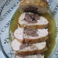 Rolada z kurczaka w majeranku