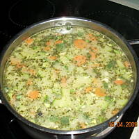 zupa z cukini - wersja light