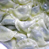 Pierozki ze szpinakiem i serkiem ricotta