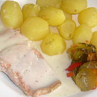 Łosoś W Sosie Prawie Własnym