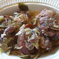 golonka na kiszonej kapuście