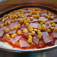 Zapiekanka na pszennej tortilli