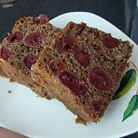 Cappuccino z wiśniami