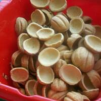 Orzeszki z masą orzechową