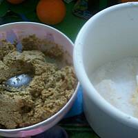 Orzeszki z masą orzechową