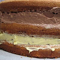 Tort Myszka Miki na pierwsze urodziny Moniki