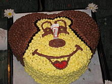 Fot. martikoziolek, Tort Myszka Miki na pierwsze urodziny Moniki