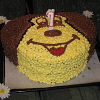 Tort Myszka Miki na pierwsze urodziny Moniki