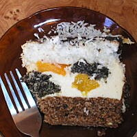 Atrakcyjne w wyglądzie ciasto ksiedza