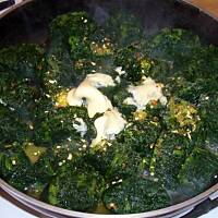 Szpinak z jajkiem wg babci Różyczki