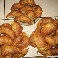 Rogaliki drożdżowe