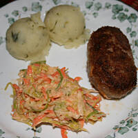 Kotlety mielone z mila niespodzianka