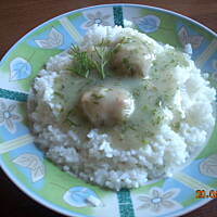 Moje klopsiki w sosie koperkowym