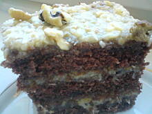 Fot. monia7301, Ciasto czekoladowe toffi