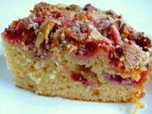 Fot. pszczolkaksc, Ciacho migdałowo-truskawkowe