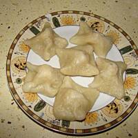 Knedle z jabłkiem - piramidki