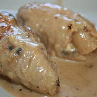 Roladki z pieczarkami serem i papryką kasiuli