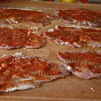 Roladki z pieczarkami serem i papryką kasiuli