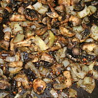 Roladki z pieczarkami serem i papryką kasiuli