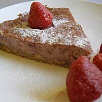 Sernik truskawkowy - kremowy