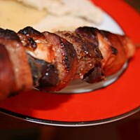 Szaszłyki z polędwiczki- piersi- kiełbaski kasiuli