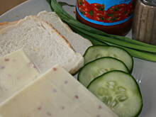 Fot. kasiul_a, Zielone pikantne tosty z serem kasiuli