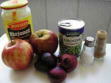 Fot. dolkat, Sałatka trzyskładnikowa