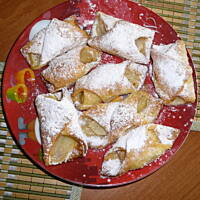 ciastka  serowe z jabłkami - pyszne