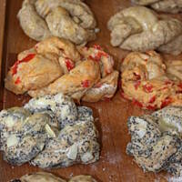 Rozmaite bułeczki kasiuli 5 różności