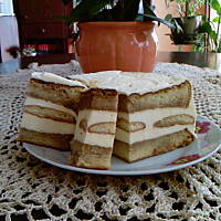 Tort cappucino-Dżelki