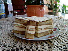 Fot. Dżelka, Tort cappucino-Dżelki