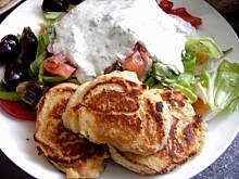 Fot. Glumanda, Lekkie racuchy z ricotta - do salaty