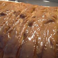 Jablecznik z zimnego ciasta drozdzowego