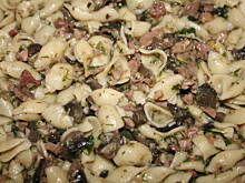 Fot. Alicja64, Makaron z Grzybkami i Szynką w Cytrynowym Sosie Ali