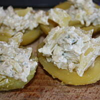 Pieczone ziemniaki z serową niespodzianką kasiuli