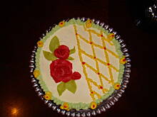 Fot. mini.is, Tort z kremem waniliowym