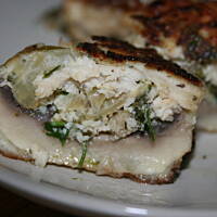 Pieczarki w cieście z pysznym nadzieniem kasiuli