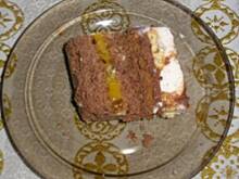 Fot. handzik, Ciasto nugatowo- brzoskwiniowe