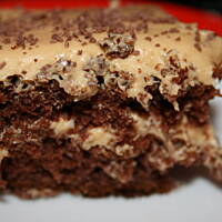 Wilgotne ciasto WZ z kremem kasiuli - pyszne